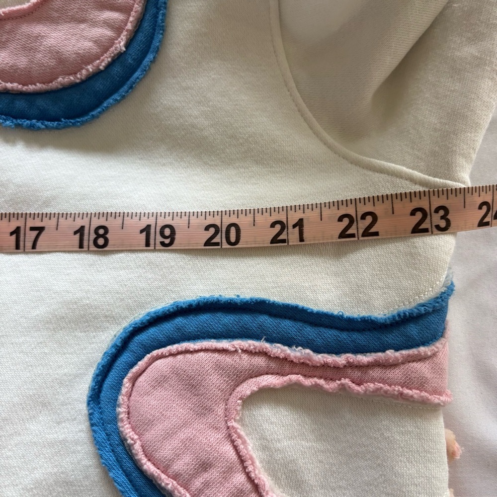 Nike Sportswear Project Uphoria Fleece Hoodie Sail Color Floral Patches - Picture 11 of 14